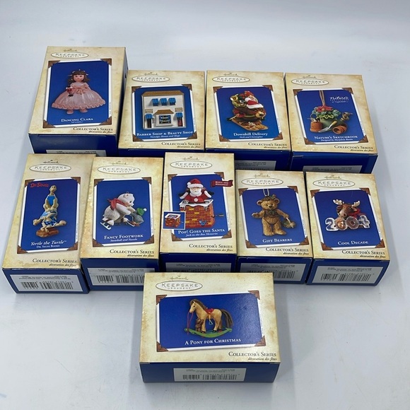 Hallmark Other - Vintage Hallmark Keepsake Ornament Bundle of 10 Boxes